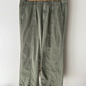 PAIGE Sage Green Women's Trousers